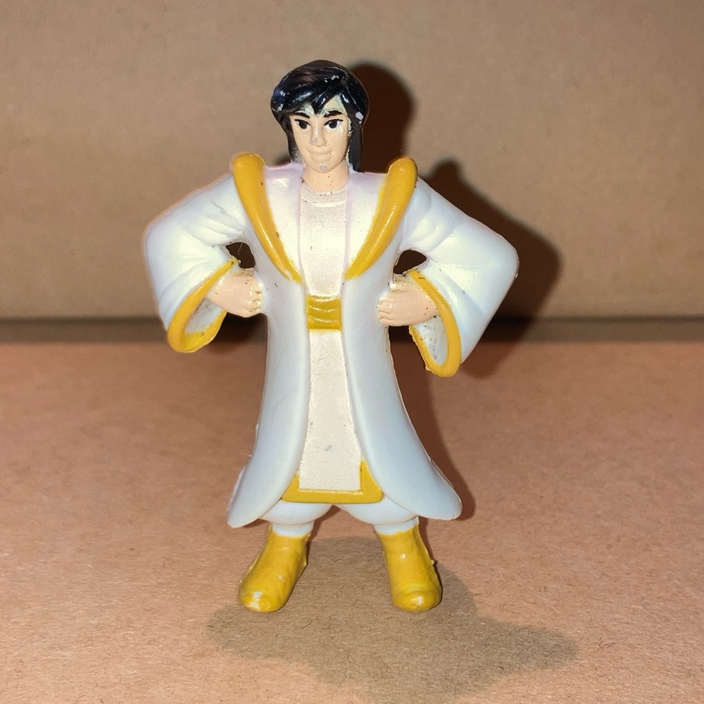 Vintage DISNEY WM VTG PRINCE ALADDIN PVC FIGURE FIGURINE